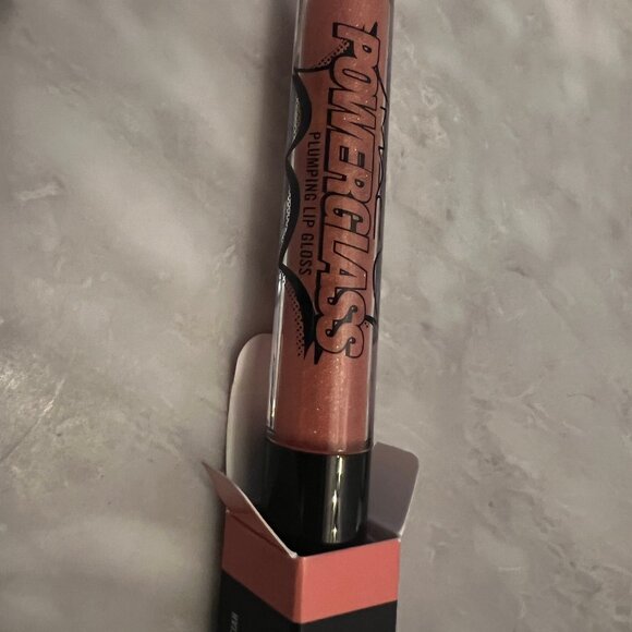 MAC Powerglass Plumping Lip Gloss – Full Size – Shade: 297 Gee That's Swell - Picture 1 of 2